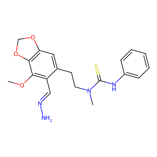 C19H22N4O3S structure