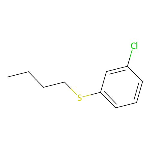 1-(Butylsulfanyl)-3-chlorobenzene structure
