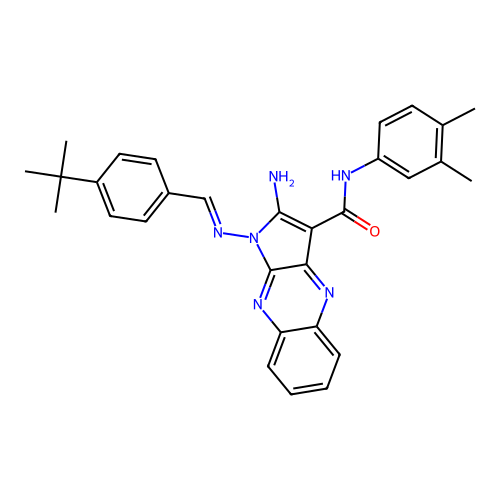 C30H30N6O structure
