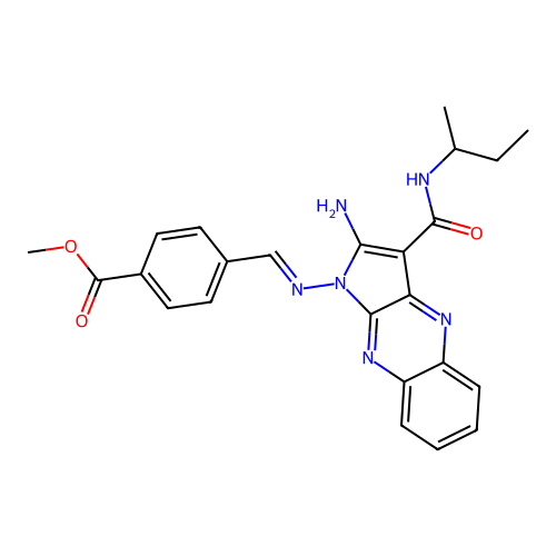 C24H24N6O3 structure