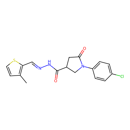 C17H16ClN3O2S structure