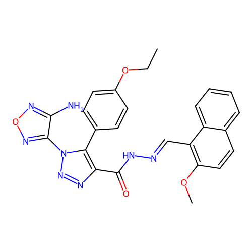 C25H22N8O4 structure