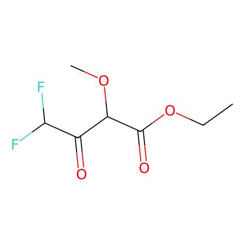 Ethyl 4,4-Difluoro-2-methoxy-3-oxobutyrate structure
