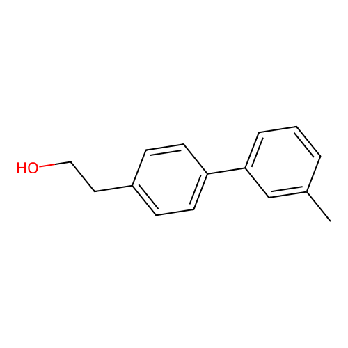 4-(3-Methylphenyl)phenethyl alcohol structure