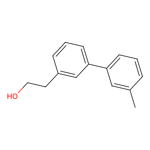 3-(3-Methylphenyl)phenethyl alcohol structure
