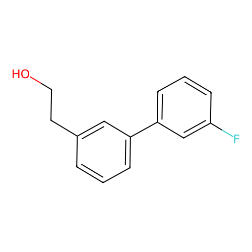 3-(3-Fluorophenyl)phenethyl alcohol structure