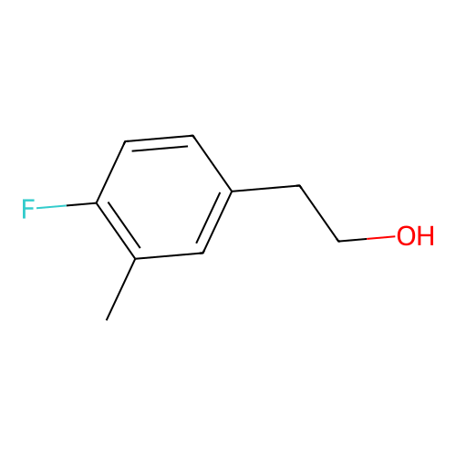 4-Fluoro-3-methylphenethyl alcohol structure