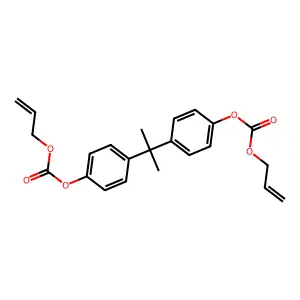 diallylisopropylidenebis structure