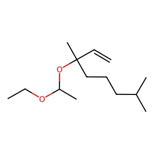 1-Octene, 3-(1-ethoxyethoxy)-3,7-dimethyl- structure