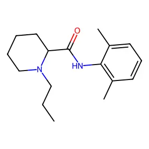 羅哌卡因 structure