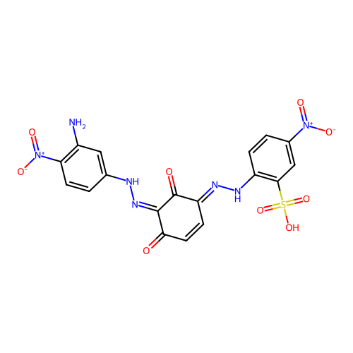 C18H13N7O9S structure