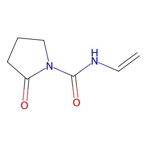 2-Oxo-N-vinylpyrrolidine-1-carboxamide structure