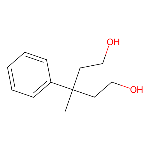 3-Methyl-3-phenylpentane-1,5-diol structure
