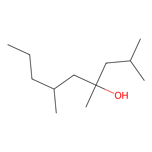2,4,6-Trimethylnonan-4-ol structure