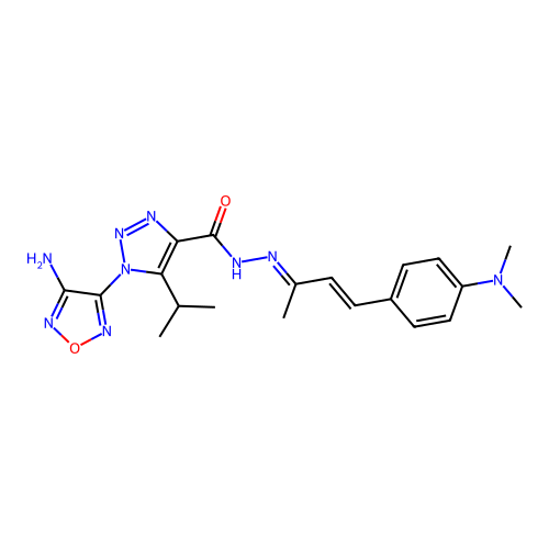 C20H25N9O2 structure