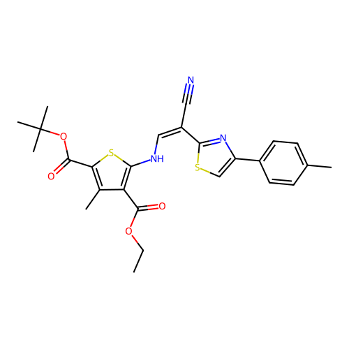 C26H27N3O4S2 structure