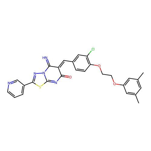 C27H22ClN5O3S structure