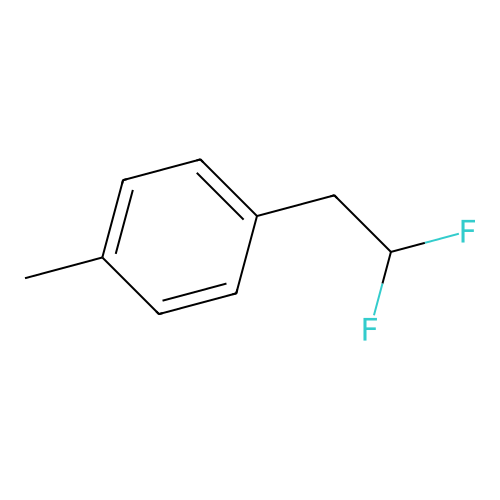 1-(2,2-Difluoroethyl)-4-methylbenzene structure