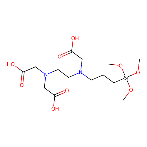 7,10-Bis(carboxymethyl)-3,3-dimethoxy-2-oxa-7,10-diaza-3-siladodecan-12-oic acid structure