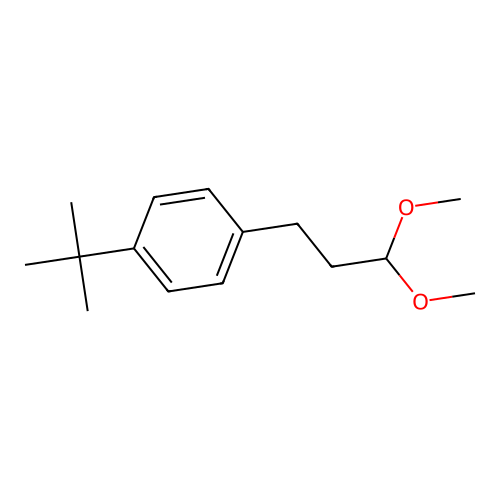 4-tert-Butyl-1-(3,3-dimethoxypropyl)benzene structure