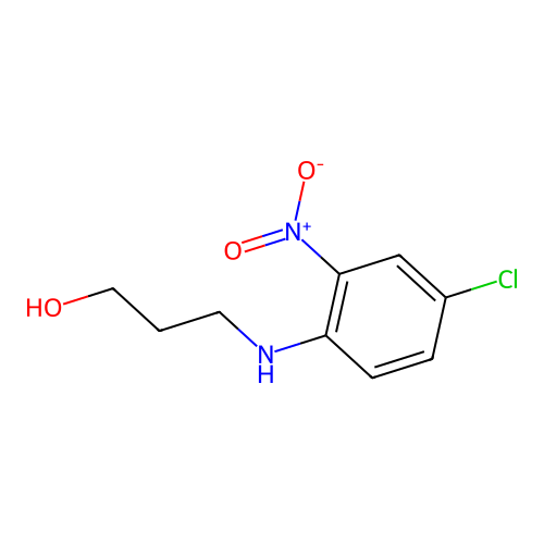 3-((4-Chloro-2-nitrophenyl)amino)propan-1-ol structure
