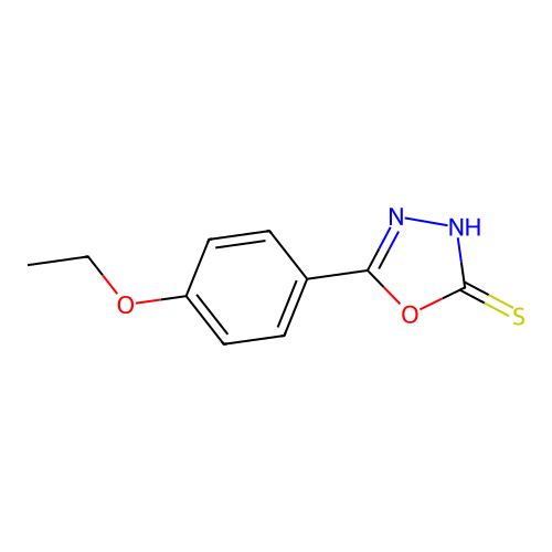 5-(4-Ethoxyphenyl)-1,3,4-oxadiazole-2-thiol structure