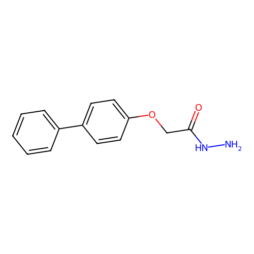 2-([1,1'-Biphenyl]-4-yloxy)acetohydrazide structure