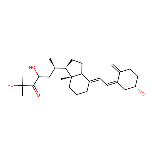 23,25-dihydroxy-24-oxovitamin D3 structure