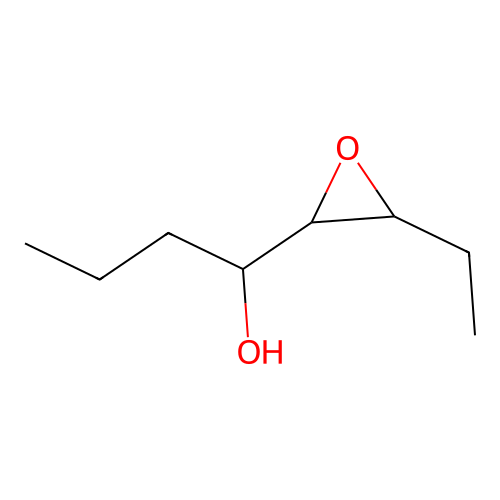 1-(3-Ethyloxiran-2-yl)butan-1-ol structure
