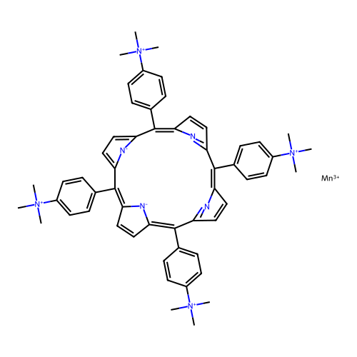 Mn(III)Tap structure