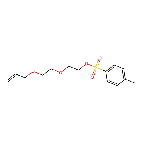 2-(2-(Allyloxy)ethoxy)ethyl-4-methylbenzenesulfonate structure