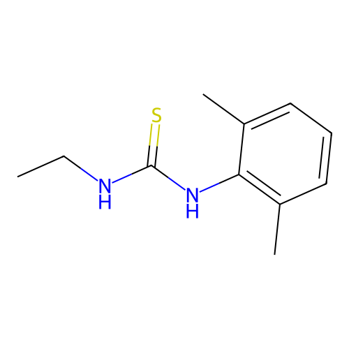 1-(2,6-Dimethylphenyl)-3-ethylthiourea structure