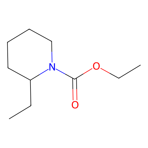 Ethyl 2-ethylpiperidine-1-carboxylate structure