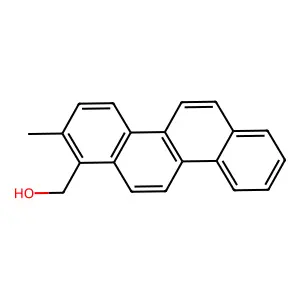 (2-Methylchrysen-1-yl)methanol structure
