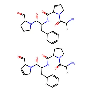 Cyclo(alanyl-prolyl-phenylalanyl-proline) structure