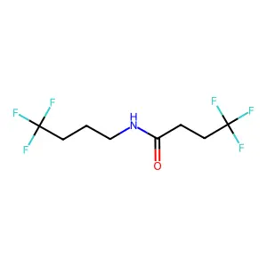4,4,4-trifluoro-N-(4,4,4-trifluorobutyl)butanamide structure