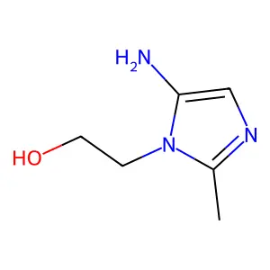1-(2-Hydroxyethyl)-2-methyl-5-aminoimidazole structure