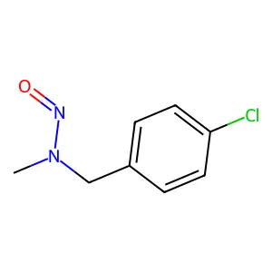 BENZYLAMINE, p-CHLORO-N-METHYL-N-NITROSO- structure