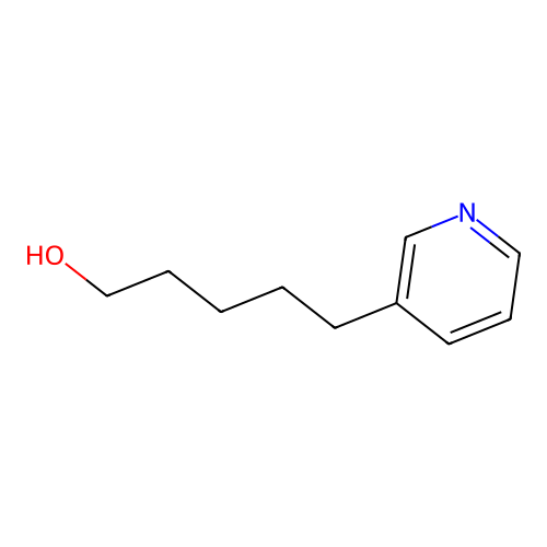 3-Pyridinepentanol structure