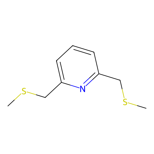 2,6-Bis(methylthiomethyl)pyridine structure