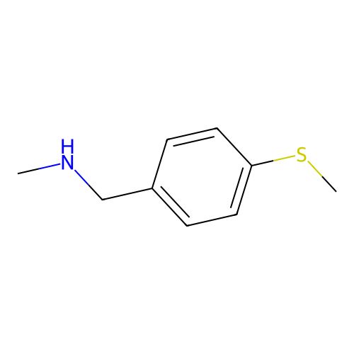 N-Methyl-1-(4-(methylthio)phenyl)methanamine structure