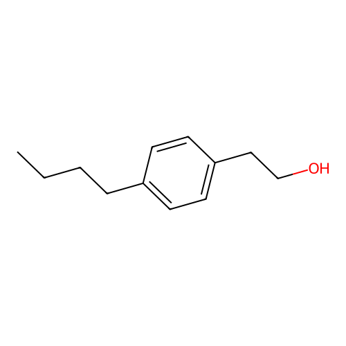 2-(4-Butylphenyl)ethanol structure