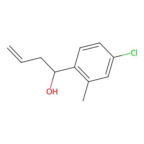 1-(4-Chloro-2-methylphenyl)but-3-en-1-ol structure