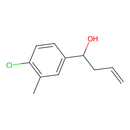 1-(4-Chloro-3-methylphenyl)but-3-en-1-ol structure