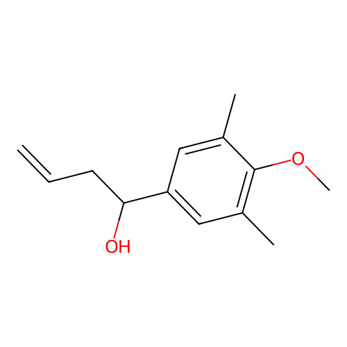 1-(4-Methoxy-3,5-dimethylphenyl)but-3-en-1-ol structure