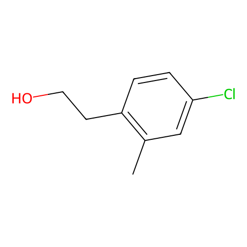 4-Chloro-2-methylphenethyl alcohol structure