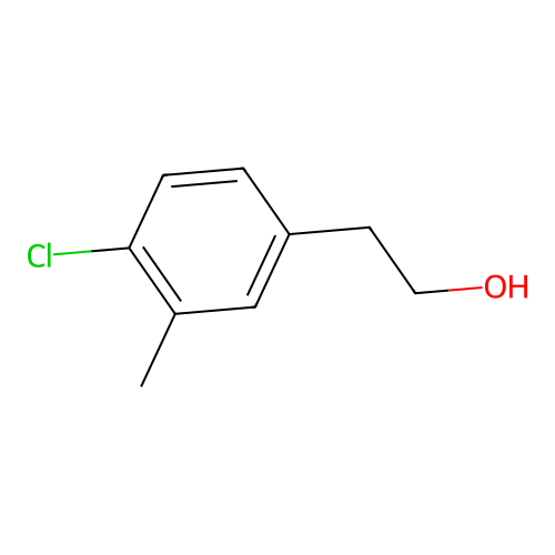 4-Chloro-3-methylphenethyl alcohol structure