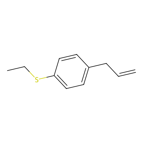 3-[4-(Ethylthio)phenyl]-1-propene structure