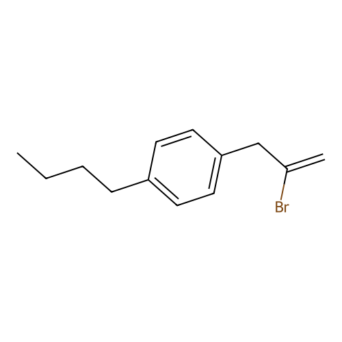 2-Bromo-3-(4-n-butylphenyl)-1-propene structure