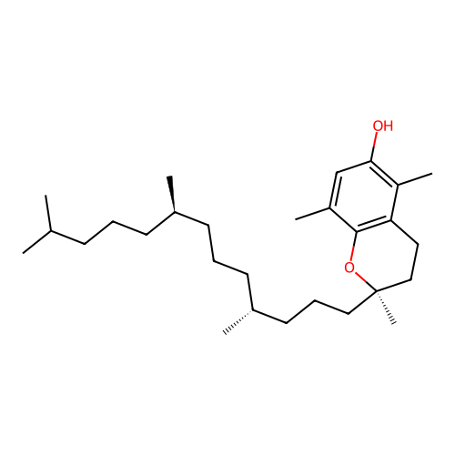 Β -生育酚 structure